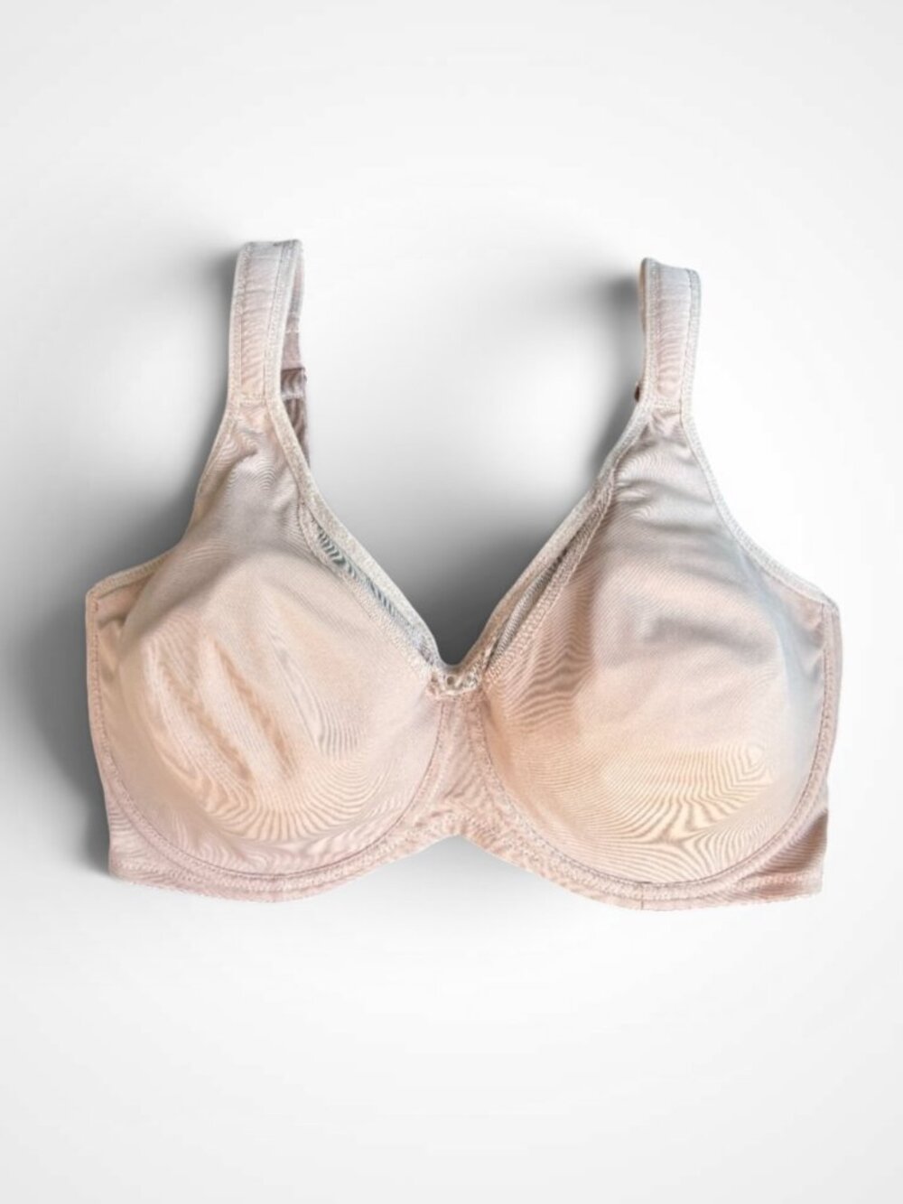 SheCurve Nude Full Coverage Minimizer Underwire Bra Size 36G Adjustable Straps